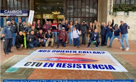 En la Negociación Colectiva Estatal 2023 Quieren silenciar la voz del sindicalismo alternativo en Colombia