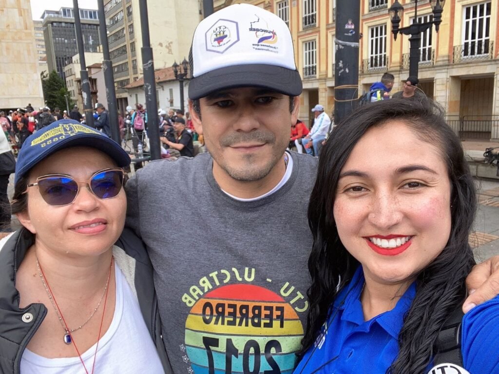 Inicio de la marcha del Día del Trabajo 2023 en Colombia