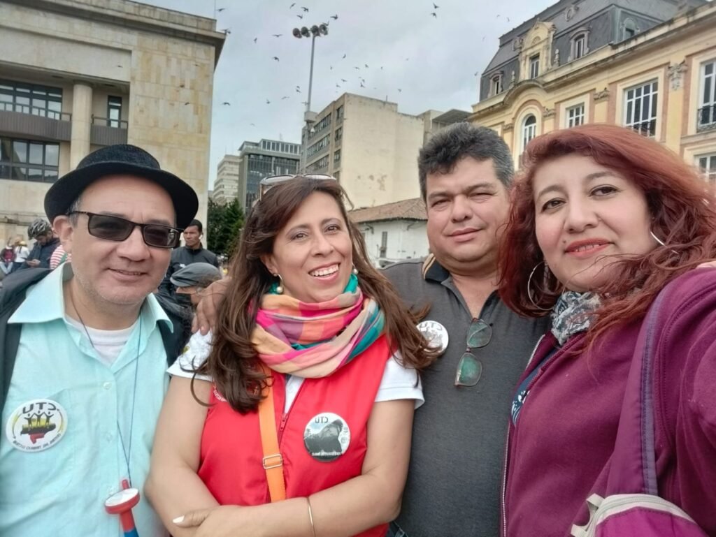 Movilización de trabajadores por sus derechos en el Día del Trabajo 2023