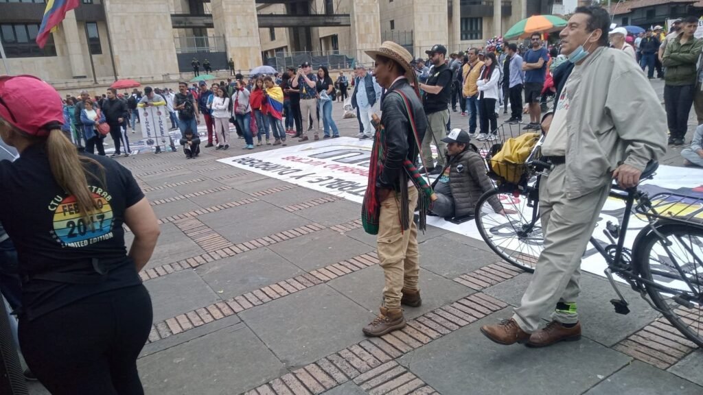 Recorrido de la marcha del Día del Trabajo 2023 en Colombia