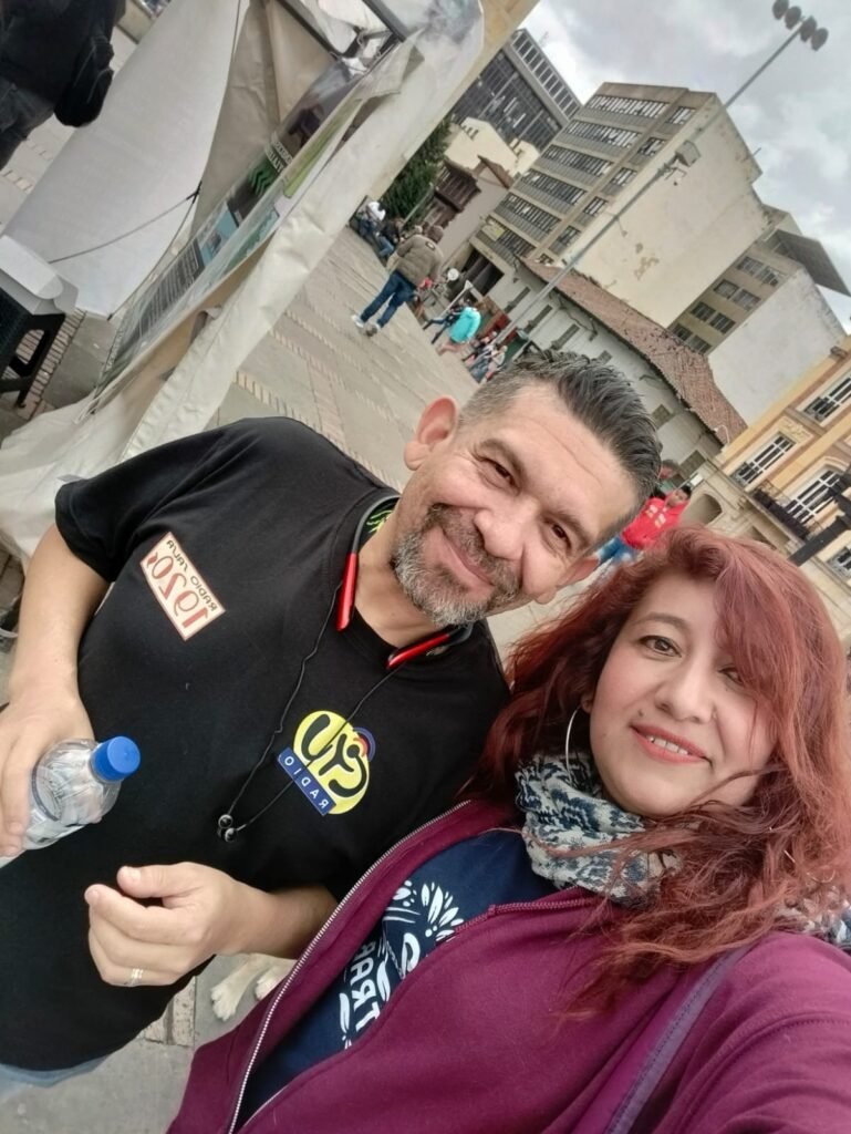 Afiliados sindicales durante la marcha del Día del Trabajo 2023