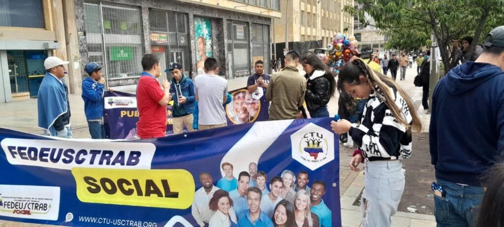 Delegación de CTU-USCTRAB en la marcha del Día del Trabajo 2023