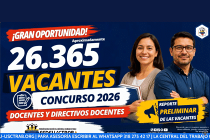 Avances del Concurso Docente y de Directivos Docentes 2026 en Colombia