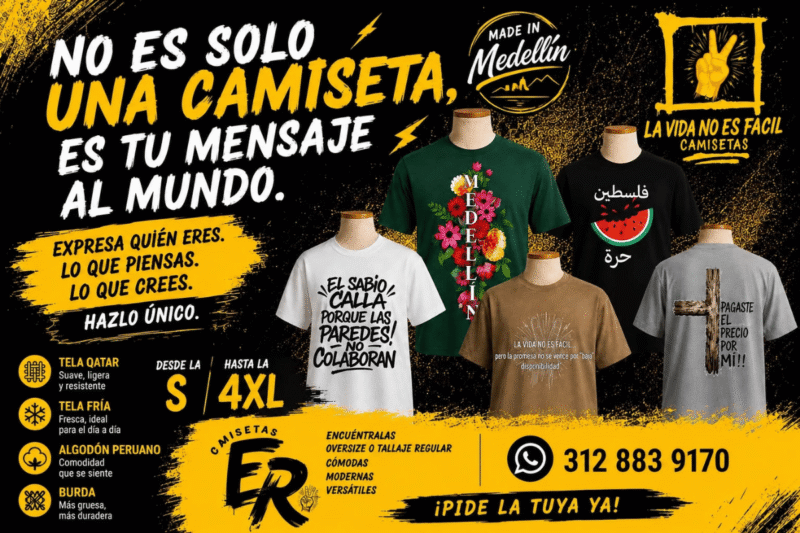 Imagen 1 de Camisetas ER · La vida no es fácil